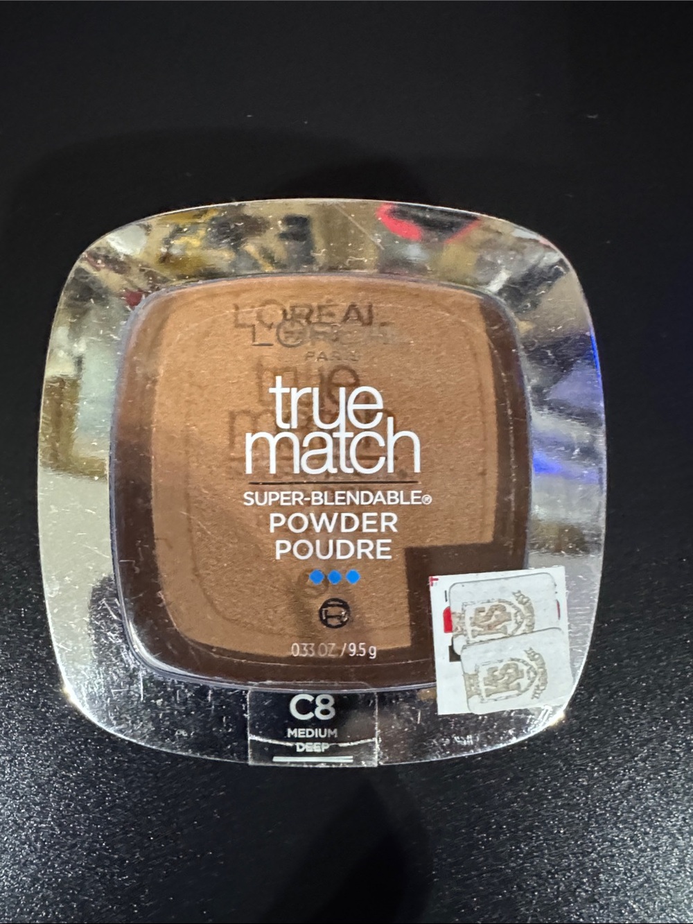 L'Oreal True Match Powder C8 Medium Deep - Brown